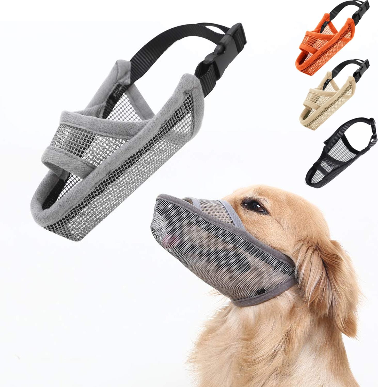 Golden Retriever Husky Mask For Medium And Large Dogs