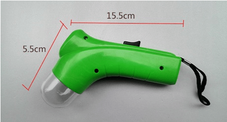 Green Handheld Dog Treat Launcher