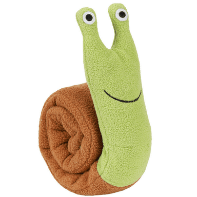 Green Roll Up Snail Treat Sniffing Toy