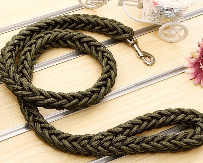 Green / S Eight-strand knitted traction rope traction rope