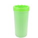 green / S Silicone Dog Paw Washer Cup