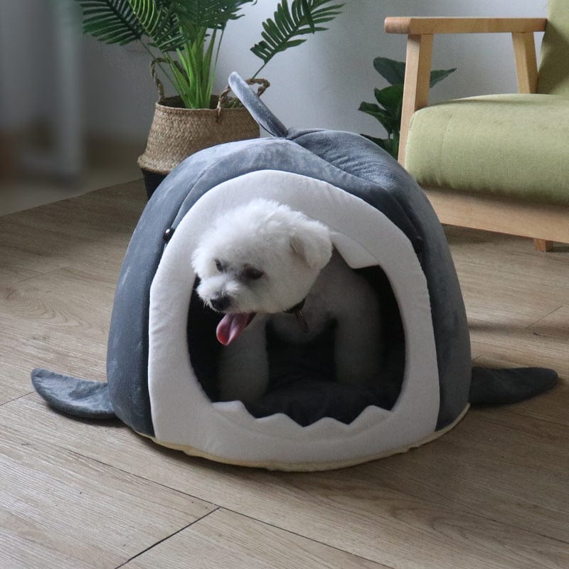 Indoor Shark Shaped Dog Bed