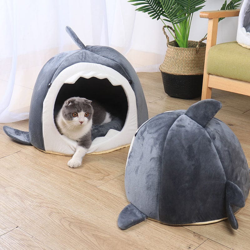 Indoor Shark Shaped Dog Bed