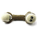 Khaki Cotton Rope Tennis Dumbbell Dog Toy