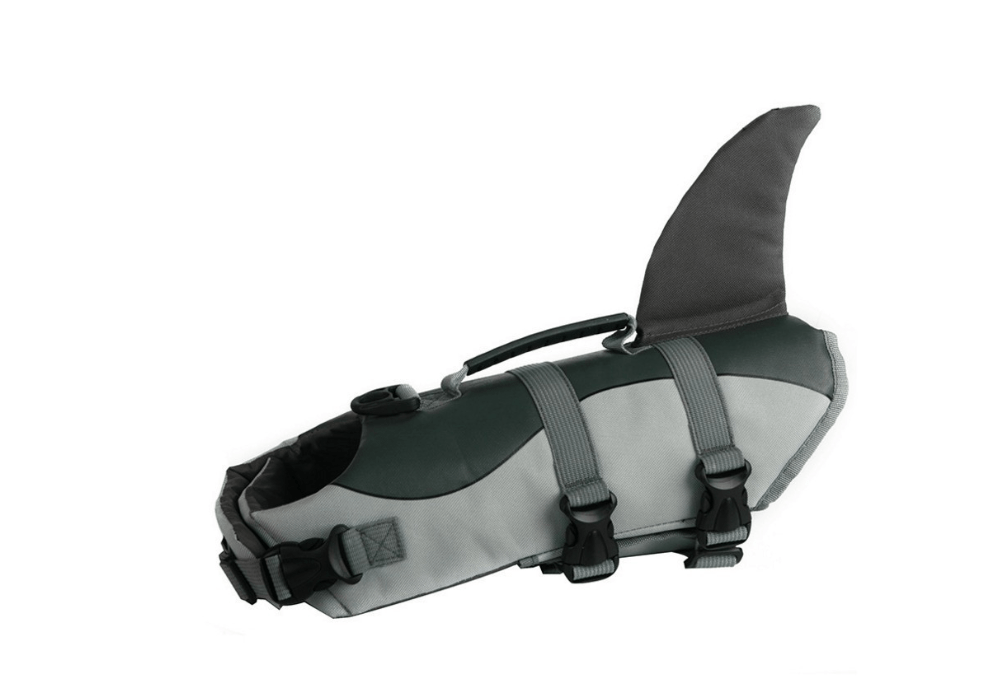 L Shark Dog Life Jacket