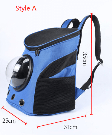 Large-capacity Pet Space Capsule Cat And Dog Outdoor Strap Backpack