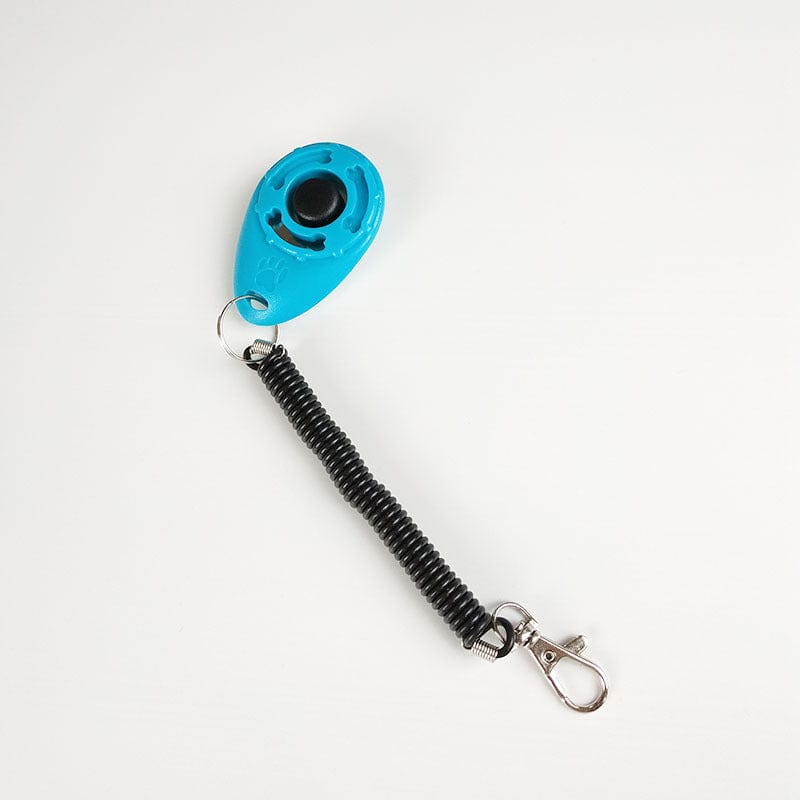 Light blue Dog training dog clicker pet supplies