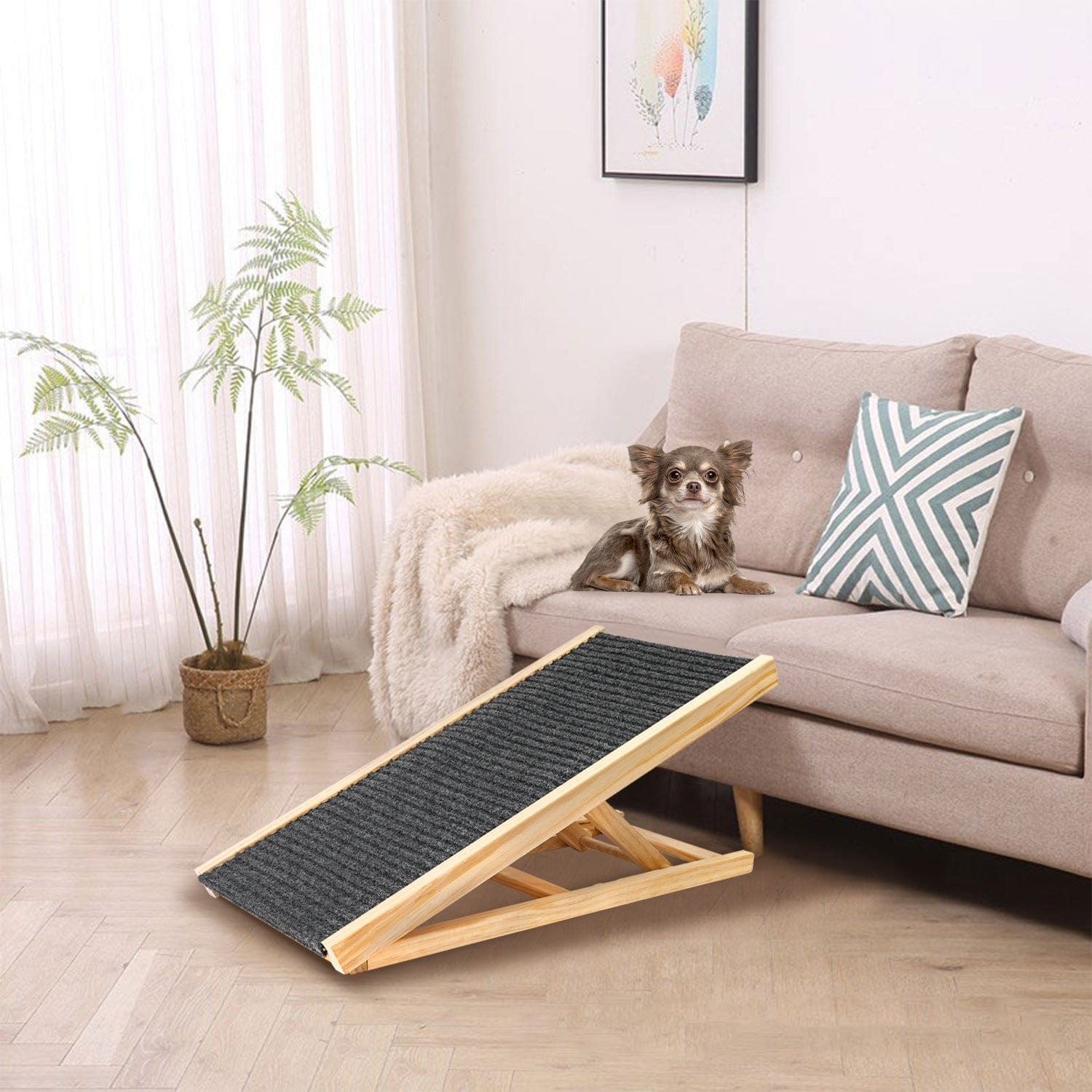 M Solid Wood Adjustable Dog Ladder Sofa