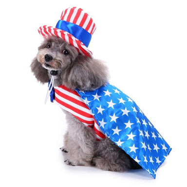 Male / L Uncle Sam Dog Costume