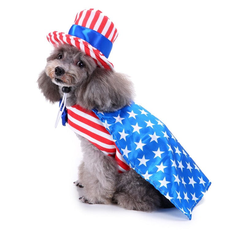 Male / L Uncle Sam Dog Costume