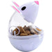 Mouse Shaped Treat Dispenser Tumbler Dog Toy