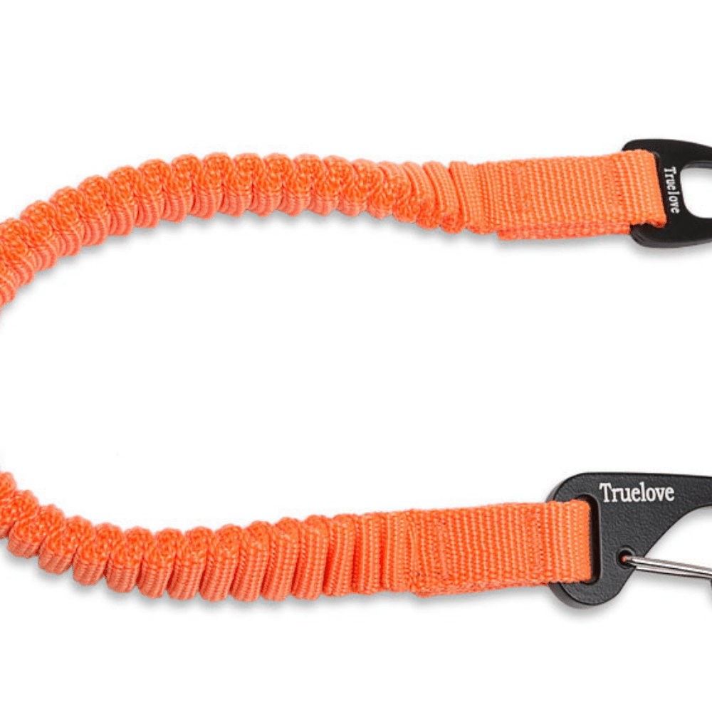 Orange / M Pet Dog Leash Auxiliary Elastic Buffer Bel