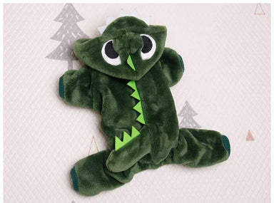 Pet Clothing Thickened Warmth Dinosaur Transform