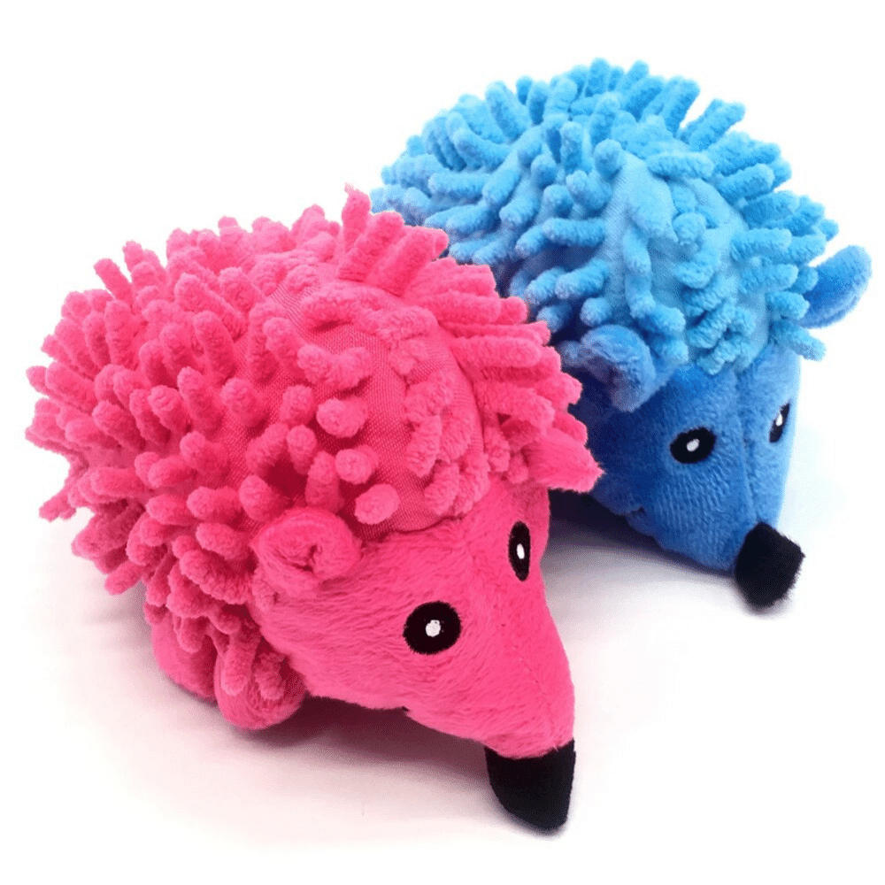 Pet Dog Toy Mop Plush Hedgehog Gnaw