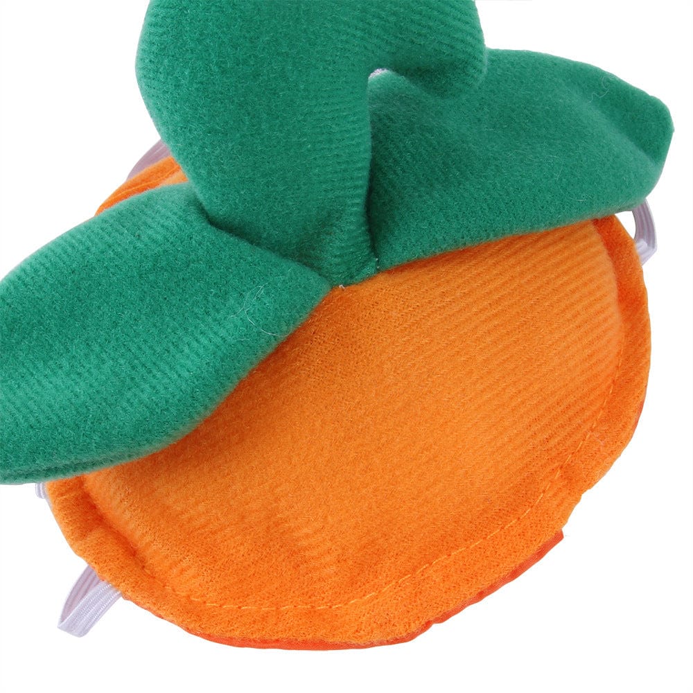 Pet Funny Green Leaf Pumpkin Headgear