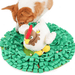 Pet Hen Incubating Egg Puzzle Sniffing Mat Toy Set