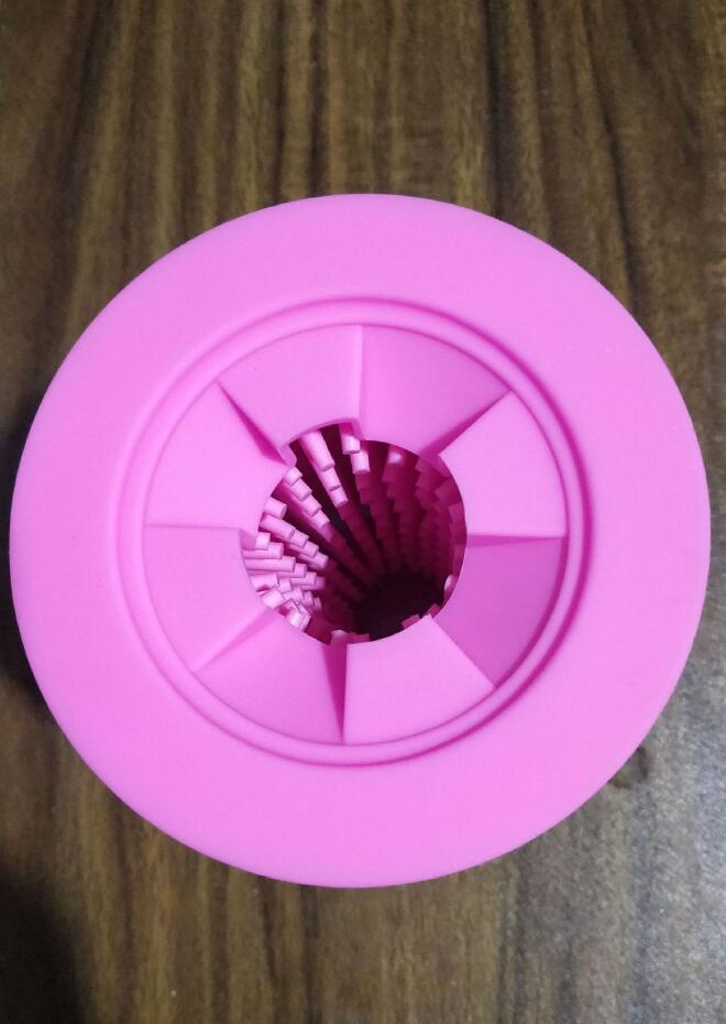 Pink C / S Silicone Dog Paw Washer Cup