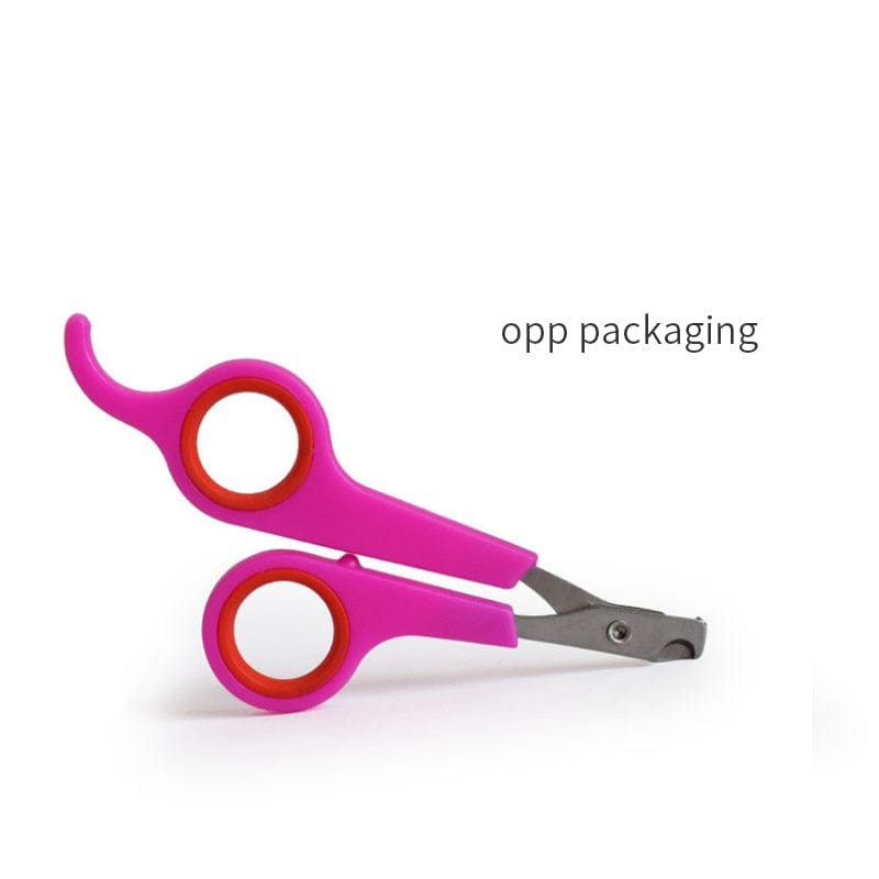 Pink Dog Nail Clipper Pet Nail Scissors