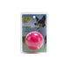 Pink / L LED glowing pet dog biting ball