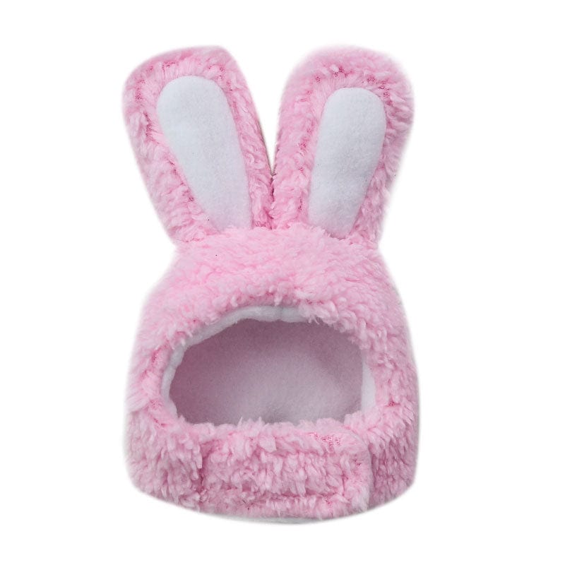 Pink / M Cat Bunny Hat Pet Dog Small Medium Sized Dog