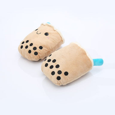 Plush Boba Milk Tea Dog Toy