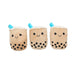 Plush Boba Milk Tea Dog Toy