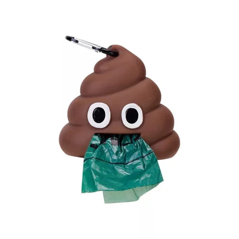 Poop Emoji Dog Poop Bag Holder