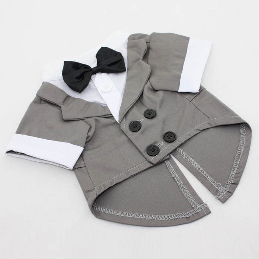 Puppy Gentleman Bow Tie Evening Dress Pet Supplies