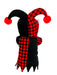 Red & Black Jester Dog Costume