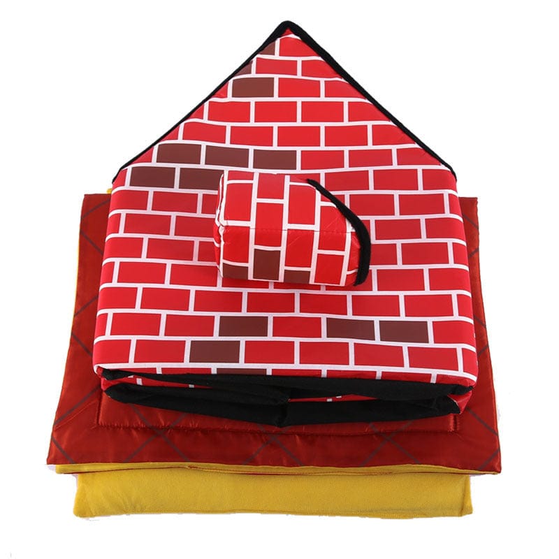 Red brick Pet Supplies Cat Litter Chimney Villa Pet Supplies