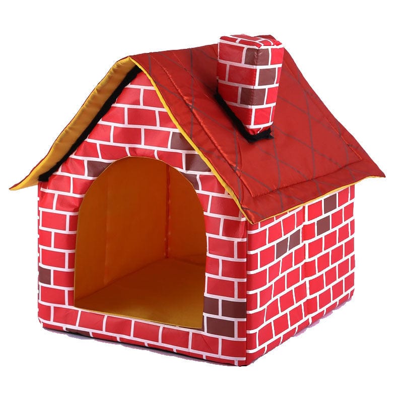 Red brick Pet Supplies Cat Litter Chimney Villa Pet Supplies