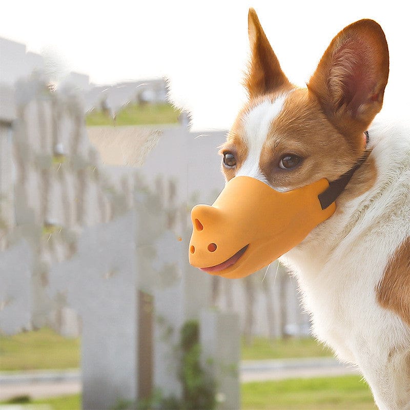 Rhino Mouth Shaped Dog Muzzle