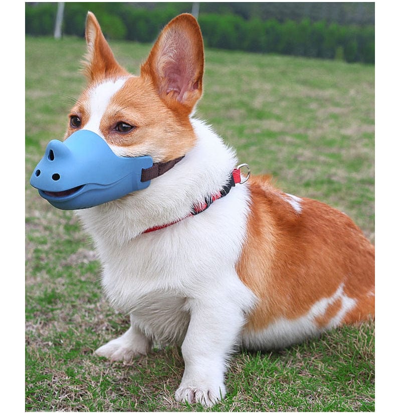 Rhino Mouth Shaped Dog Muzzle