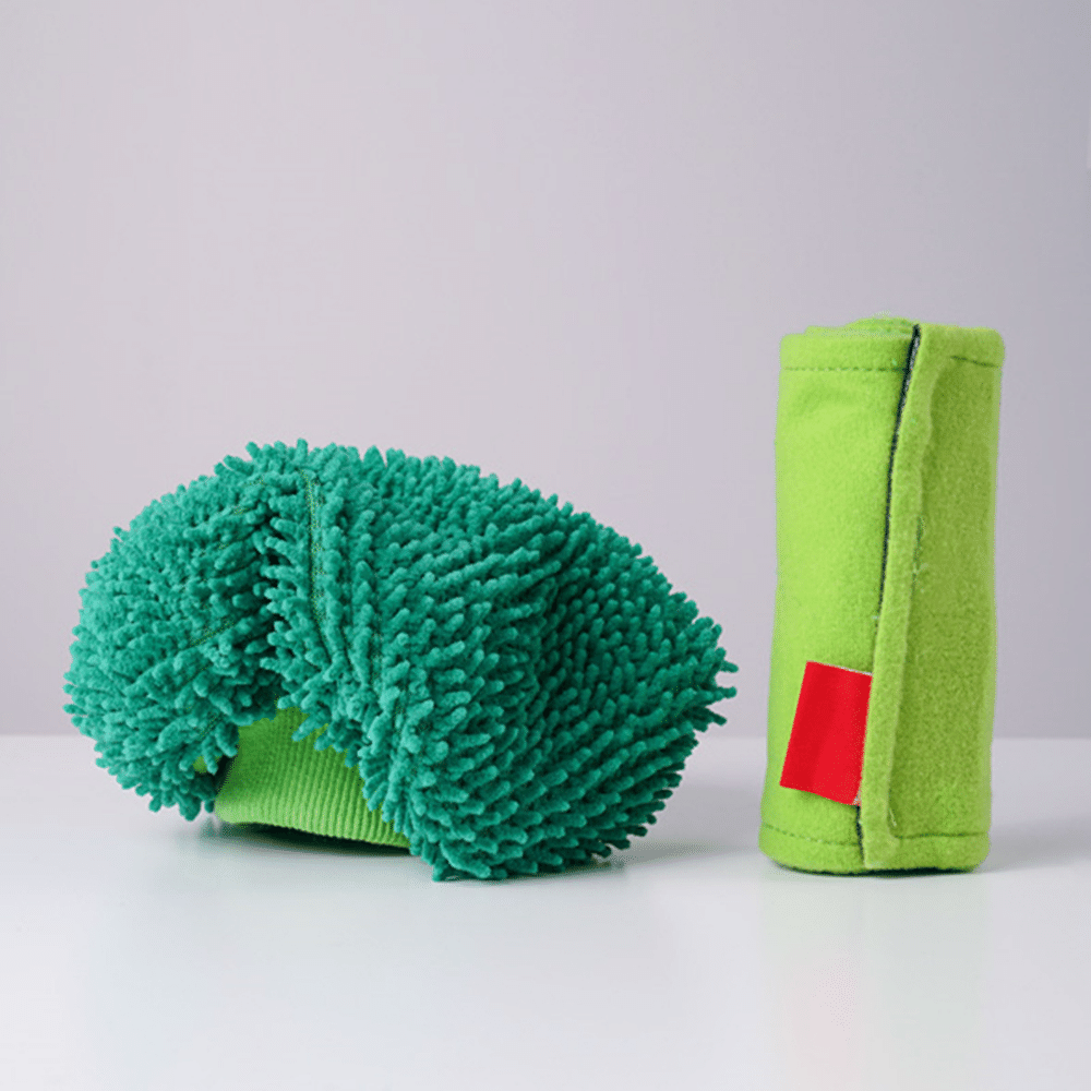 Roll Up Broccoli Snuffle Toy