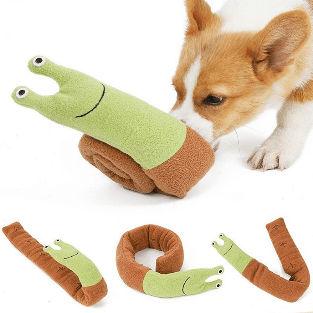 Roll Up Snail Treat Sniffing Toy