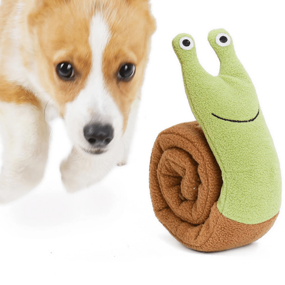 Roll Up Snail Treat Sniffing Toy