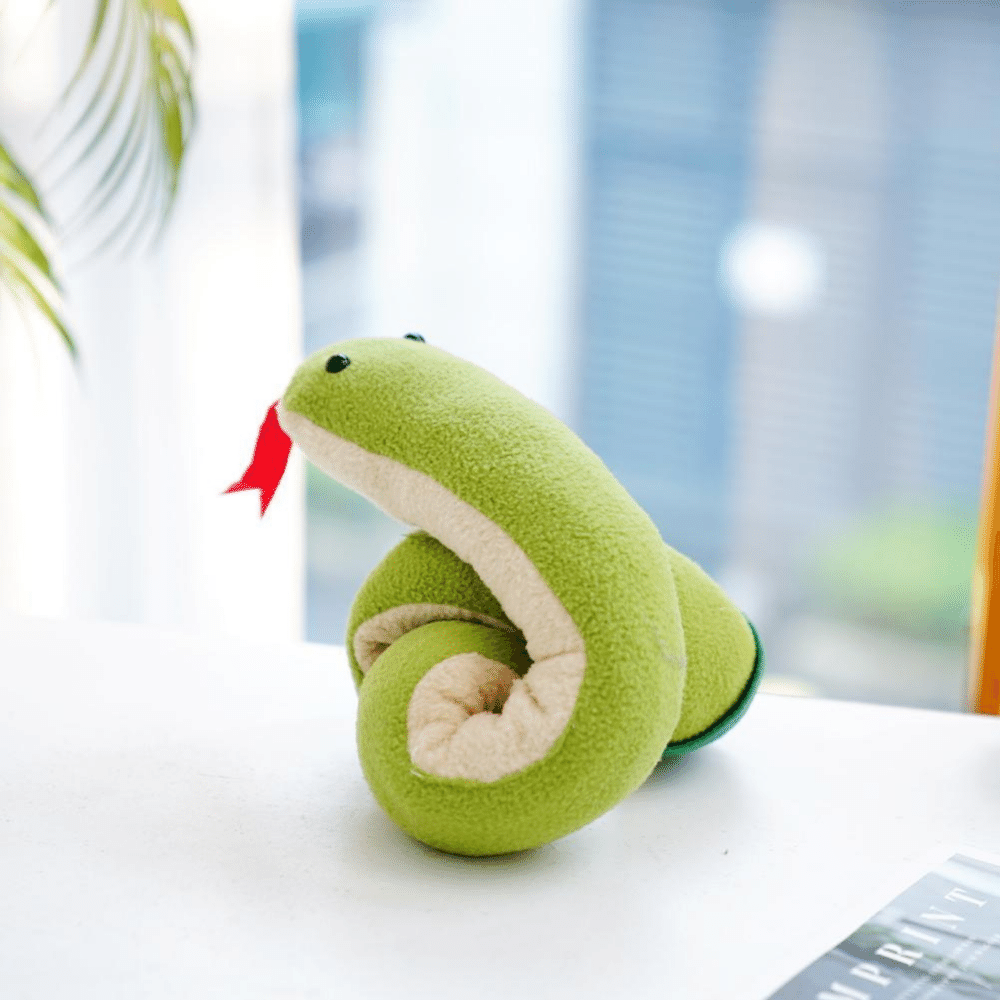 Roll Up Snake Treat Sniffing Dog Toy