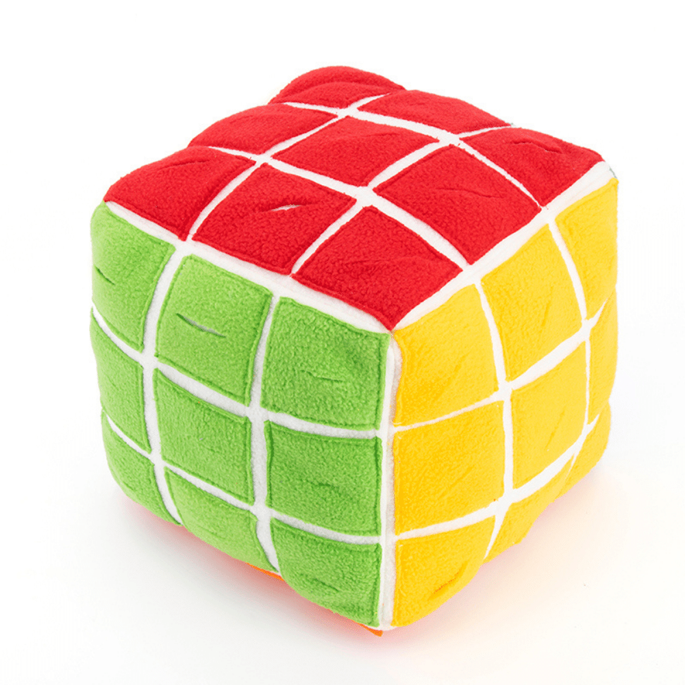 Rubik's Cube Treat Sniffing Dog Toy