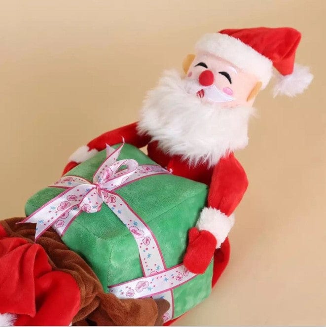 Santa Claus Carrying Gift Dog Costume