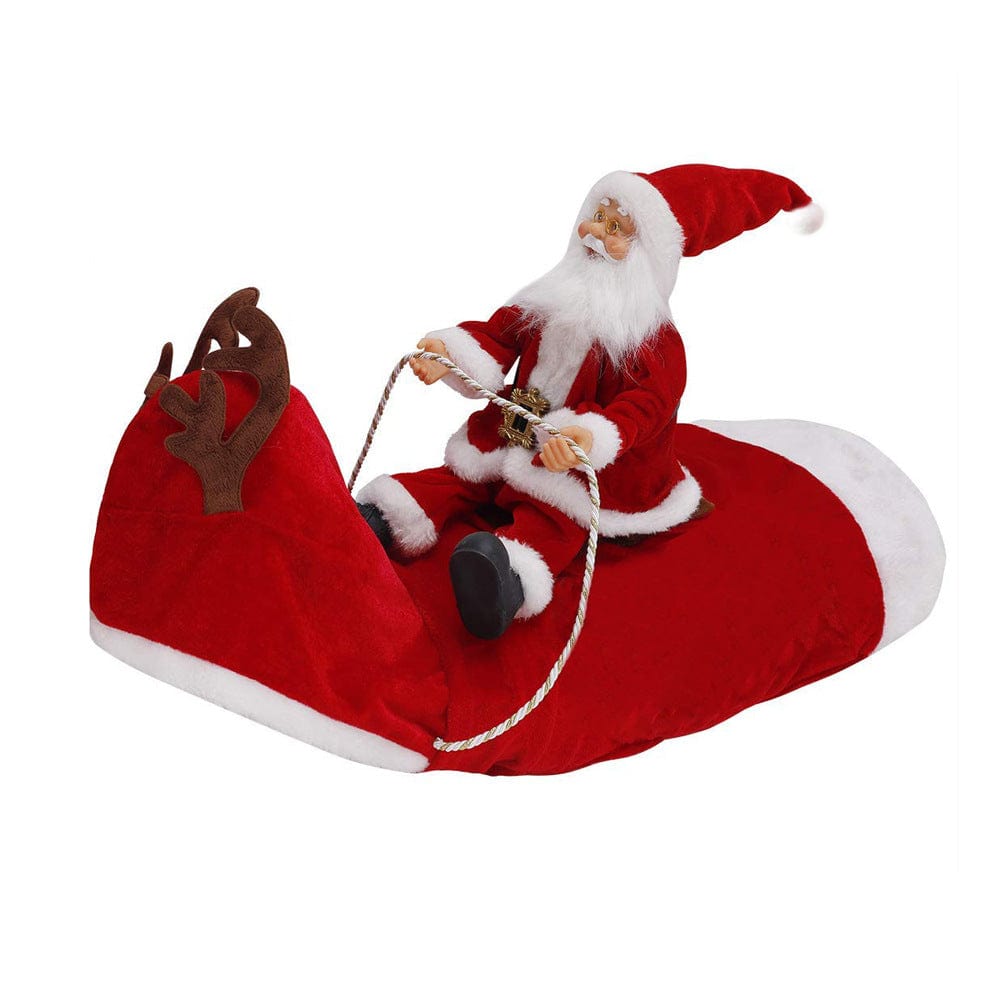 Santa Claus Rider Dog Costume