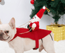 Santa Claus Rider Dog Costume