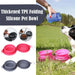 Silicone 2 in 1 Double Travel Collapsible Dog Bowls