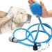 Silicone Dog Bathing Hand Sprayer and Scrubber