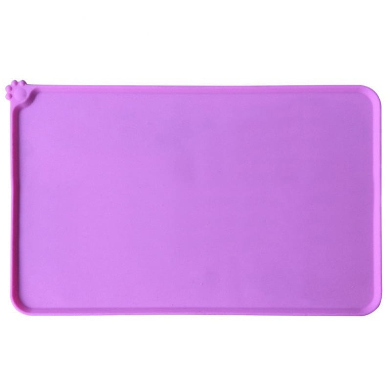 Silicone Waterproof Dog Food Mat (18in x 12in)