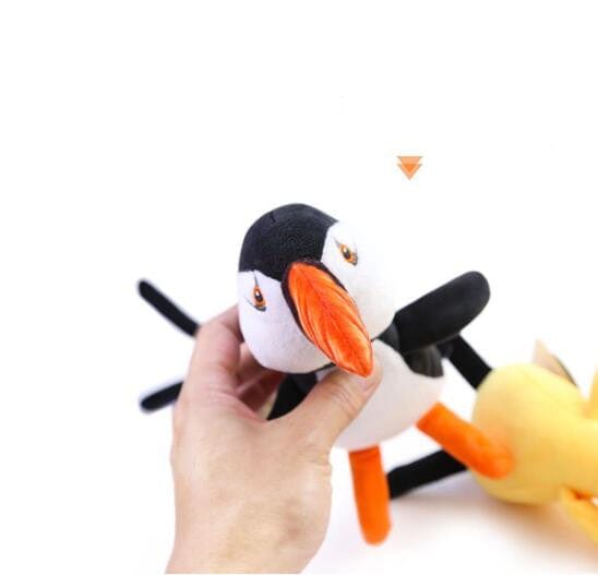 Small puffin Plush Dog Training Pet Toy Puffin Duck