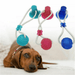 Suction Cup Rope Ball Tug toy