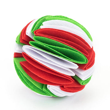 White red green / S Treat Dispensing Dog Snuffle Ball Toy