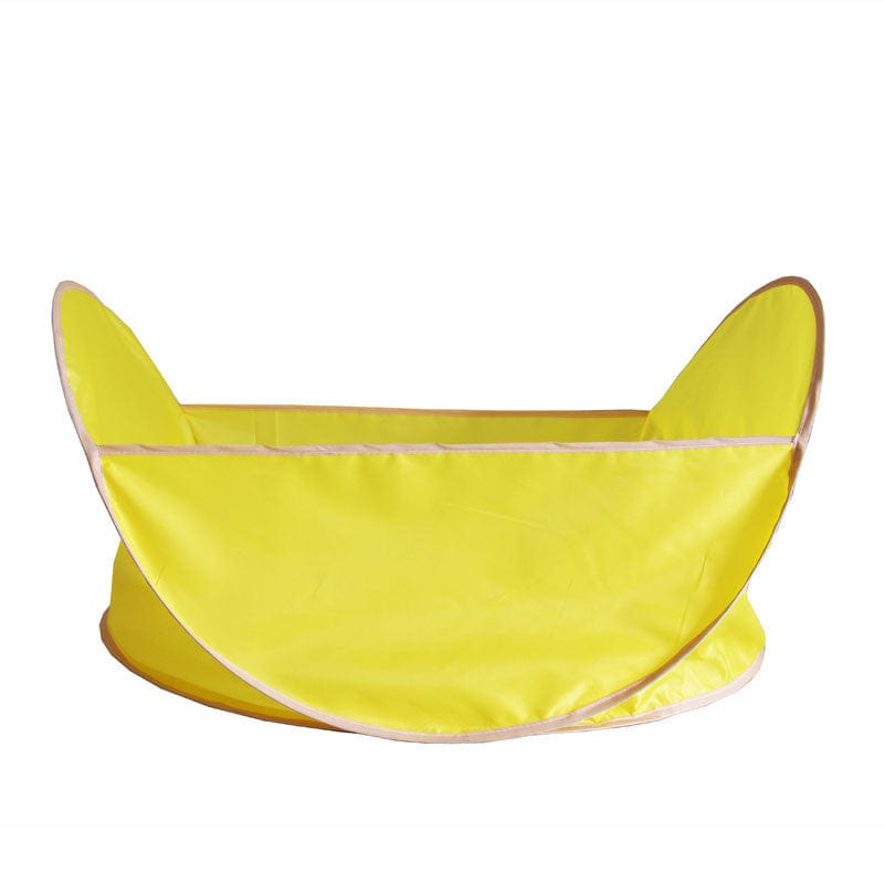 Yellow Cross-border Direct Supply Household Pet Shaving And Trimming Bib