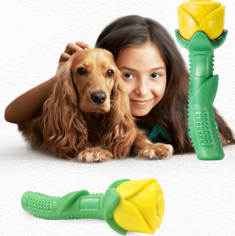 Yellow Dog Teether Pet Supplies