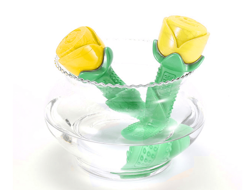 Yellow Dog Teether Pet Supplies